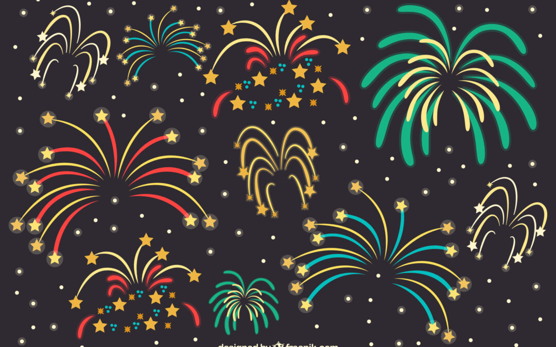 Feu d&rsquo;artifice au Château de Villette
