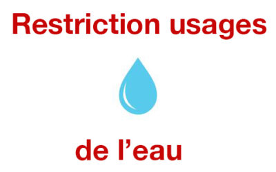 Mesures de limitation ou d’interdiction provisoires des usages de l’eau